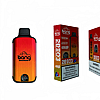 Disposable vape device and packaging featuring the brand "Bang" with a red-orange gradient design and the flavor "Blueberry Watermelon."