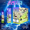 Disposable vape device with colorful packaging labeled "Bang Beach" and "22000 Puffs," featuring a dragon-like creature design. The device specifications include 36ml capacity, Type-C charging, and 850mAh battery.