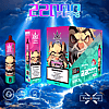 Packaging for "Bang Beach" disposable vape with a "Strawberry Ice" flavor, featuring a stylized fierce animal face and labeled with "22000 Puffs," nicotine warning, 36ml, Type-C, and 850mAh battery details.
