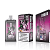 Bang King vape packaging displaying "15000 PUFFS" and a stylized image of a tattooed woman on the box and vape device, with a nicotine warning label.